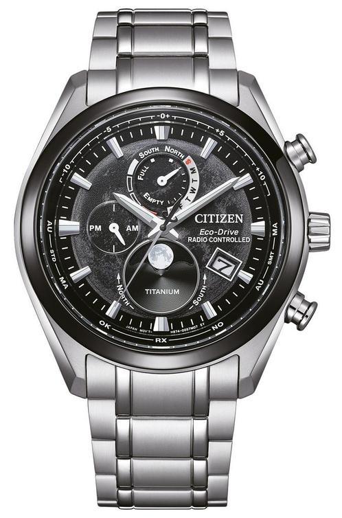 Citizen BY1018-80E Tsuki-yomi Super Titanium horloge, Sieraden, Tassen en Uiterlijk, Horloges | Heren, Polshorloge, Nieuw, Citizen
