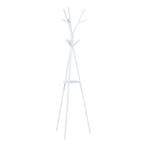 Kledingrek Edet kapstok met plank 179x48x48 cm wit [en.casa], Verzenden, Nieuw