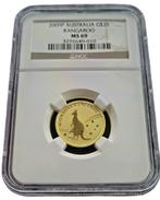 Gouden 1/4 oz 2009 Kangaroo MS69 NGC gecertificeerd, Postzegels en Munten, Munten | Oceanië, Goud, Losse munt, Verzenden