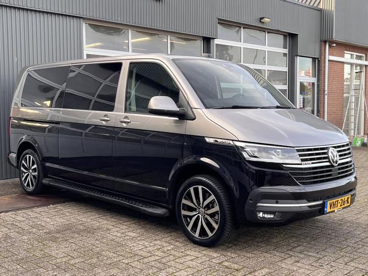 Volkswagen Transporter T6.1 2.0 TDI L2H1 200 pk DC 4 Motion, Auto's, Bestelauto's, Onderhoudsboekje, Lease, Overige kleuren, Automaat