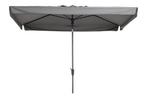 Madison stokparasol Delos luxe Light Grey 200x300 cm., Tuin en Terras, Verzenden, Nieuw, Stokparasol, Kantelbaar