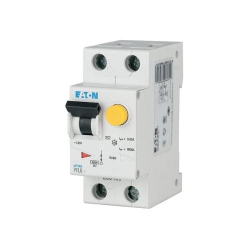 Eaton Aardlekautomaat 1-Polig+N 10A 30mA - PFL6-10/1N/B/003, Doe-het-zelf en Verbouw, Overige Doe-het-zelf en Verbouw, Nieuw, Verzenden