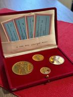 Italië. 1968 Cinquantenario della Vittoria con box, Postzegels en Munten, Munten en Bankbiljetten | Toebehoren