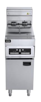 Combisteel Horeca Friteuse | 2x 12.5L | 400v | Aftapkranen |, Ophalen of Verzenden, Nieuw in verpakking