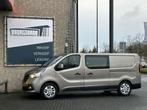 Renault Trafic 1.6 dCi T29 L2H1 DC*A/C*NAVI*CRUISE*HAAK*CAM*, Euro 5, Stof, Gebruikt, Zwart