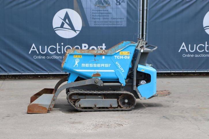 Veiling: Minidumper Messersi TCH-09 Benzine 2016, Zakelijke goederen, Machines en Bouw | Transport, Ophalen