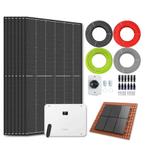 Zonnepanelen pakket voor schuindak - 4.2 kW - 6x 700, Doe-het-zelf en Verbouw, Zonnepanelen en Toebehoren, Ophalen of Verzenden