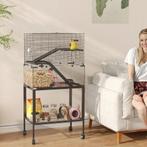 TRUUSK Hamsterkooi 3 Niveaus - Looprad - Hut - Platforms - H, Verzenden, Nieuw