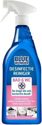 BLUE WONDER BAD & WC DESINFECTIE REINIGER SPRAY 750 ML, Diversen, Nieuw, Verzenden