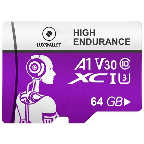 LUXWALLET XC U3 - 64 GB Micro SD Kaart  - TF  Klasse 10 - Hi, Audio, Tv en Foto, Fotografie | Geheugenkaarten, Verzenden