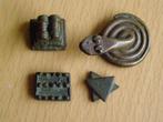 4 GOUDGEWICHTEN - UNIEK - ANTIEK PATINA - Abrammuo - Mrammuo