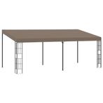 vidaXL Wandprieel 6x3 m stof taupe, Tuin en Terras, Partytenten, Verzenden, Nieuw