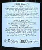 2020 Fritz Haag, Jeroboam - Juffer-Sonnenuhr Riesling, Nieuw