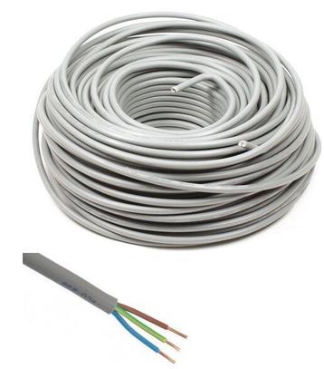XMVK Stroomkabel rond 3x2.5mm² (100 meter) beschikbaar voor biedingen