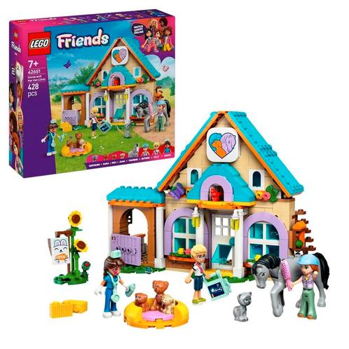 LEGO Friends 42651 Dierenkliniek Voor Paarden, Kinderen en Baby's, Speelgoed | Duplo en Lego, Nieuw, Verzenden