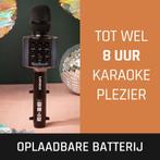 Karaoke Microfoon – met Bluetooth - Zwart – Lenco - BMC-090B, Muziek en Instrumenten, Microfoons, Verzenden, Zo goed als nieuw