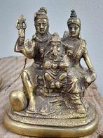 Beeld, Prachtige set Hindoebeelden – Shiva & Parvati op, Antiek en Kunst