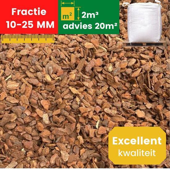 Excellent Franse Boomschors 10/25mm - 2m³ (big bag), Tuin en Terras, Tuinwanddecoratie, Verzenden