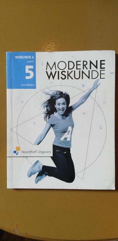 Moderne Wiskunde 11e ed havo 5 wiskunde A hulpboek + online, Boeken, Overige Boeken, Gelezen, Verzenden