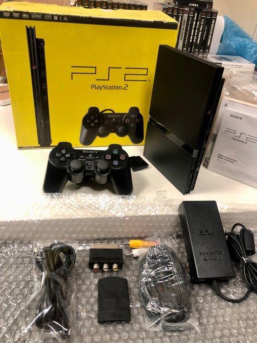 Sony - PlayStation 2 - Slim (PAL) complete -, Spelcomputers en Games, Spelcomputers | Overige Accessoires