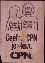 Poster met oproep tot stemmen voor de CPN (lijst optie), Verzenden, Nieuw, Overige onderwerpen, Met lijst