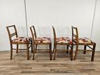 Stoel (4) - Art Decò stoelen voor de eetkamer in notenhout