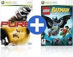 Pure + LEGO Batman the Video Game (Xbox 360 Games), Spelcomputers en Games, Games | Xbox 360, Ophalen of Verzenden, Zo goed als nieuw