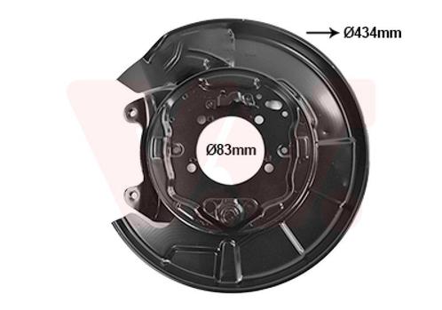 REMSCHIJF BESCHERMER VOOR TOYOTA RAV 4 II XA20 2000-2003, Auto-onderdelen, Remmen en Aandrijving, Nieuw, Ophalen of Verzenden