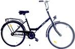 Compacte Vouwfiets 24 Inch - Ideaal voor Woon-Werkverkeer..., Heren, 16 tot 18 inch, Versnellingen, Nieuw