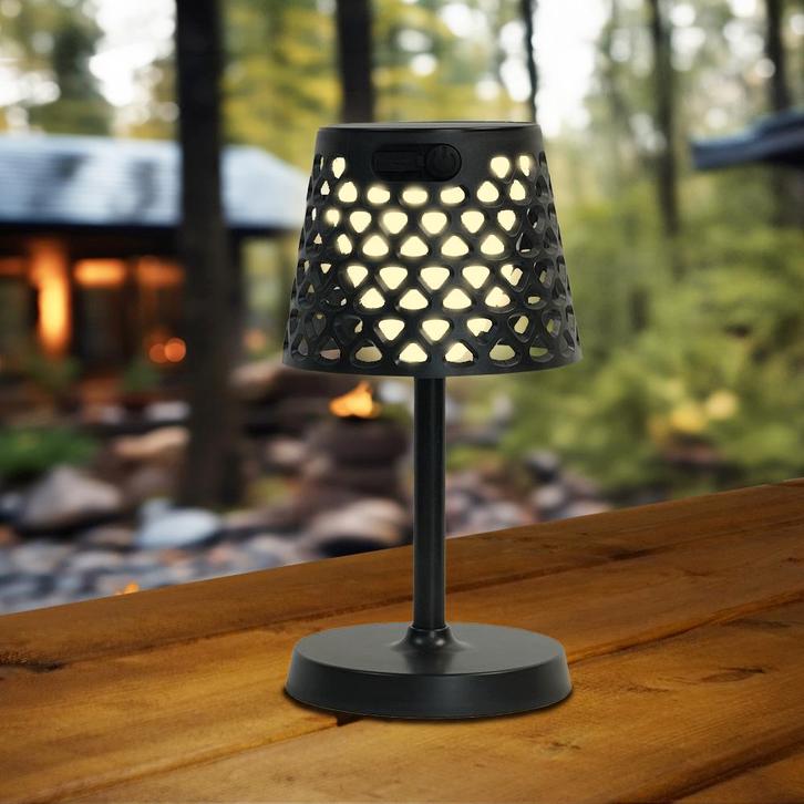 Solarlamp Porto 3 in 1 | Tafellamp, wandlamp, priklamp, Tuin en Terras, Buitenverlichting, Led, Licht-donker-sensor, Zonne-energie