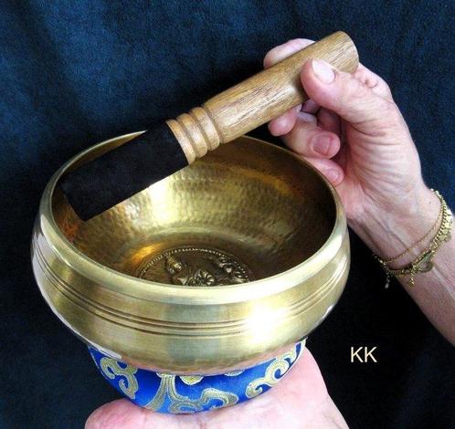 Klankschaal - Boeddha - 15 cm groot - orig. Handgemaakt, Antiek en Kunst, Antiek | Boeken en Bijbels