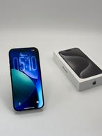 iPhone 15 Pro | 128 GB | Black Titanium | Goed | Garantie, Zwart, Ophalen of Verzenden, Zonder simlock, Zonder abonnement