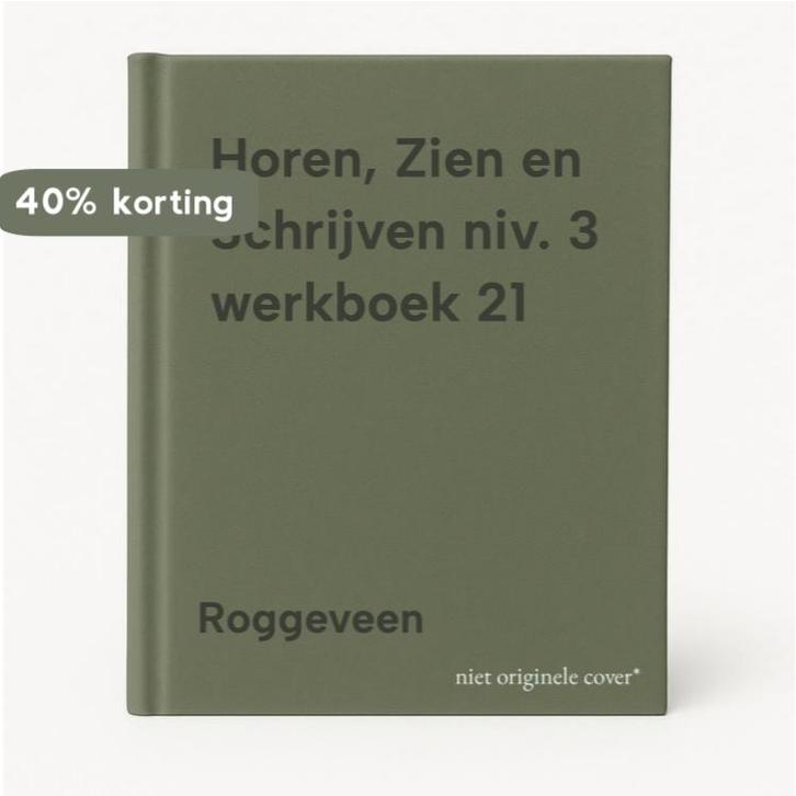 Horen, Zien en Schrijven niv. 3 werkboek 21 9789000028245, Boeken, Kinderboeken | Jeugd | 13 jaar en ouder, Gelezen, Verzenden