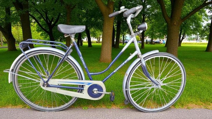 Gazelle Primeur SHIMANO Remnaaf Blauw / Grijs Dames, Fietsen en Brommers, Fietsen | Dames | Damesfietsen, Gebruikt, Overige merken