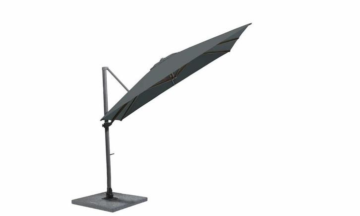 4 Seasons Outdoor Siesta parasol Ø 350 cm charcoal |, Tuin en Terras, Tuinsets en Loungesets, Ophalen of Verzenden