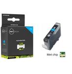 Geschikt Canon CLI-8PC  inktcartridge Foto Cyaan MET CHIP, Nieuw, Cartridge, Inktmedia