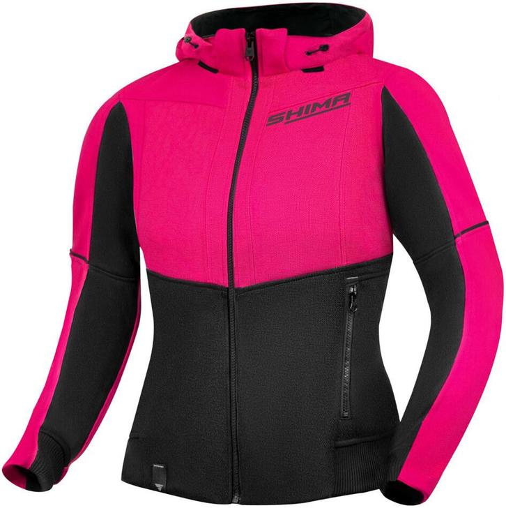 SHIMA Daybreaker Dames Roze Zwart Motor Zip Hoodie, Motoren, Kleding | Motorkleding, Dames, Nieuw met kaartje, Jas | textiel, Verzenden