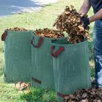 TRUUSK Tuinzak 3x120L Waterdicht Tuinafvalzak Met Handvatten, Verzenden, Nieuw