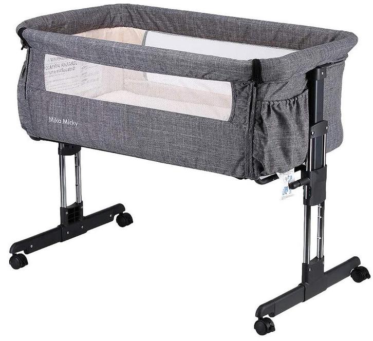 Moni Mika Micky Deluxe Wieg aan Bed, Kinderen en Baby's, Babywiegjes en Ledikanten, Nieuw, Verzenden