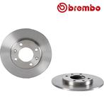 BREMBO Remschijf CITROEN SAXO 1.6 VTL, VTR achterzijde, Verzenden, Nieuw