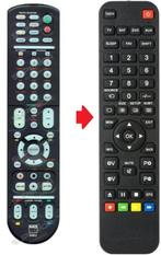 NAD HTR2 afstandsbediening - Geschikt voor NAD T752 / T753, Verzenden, Nieuw