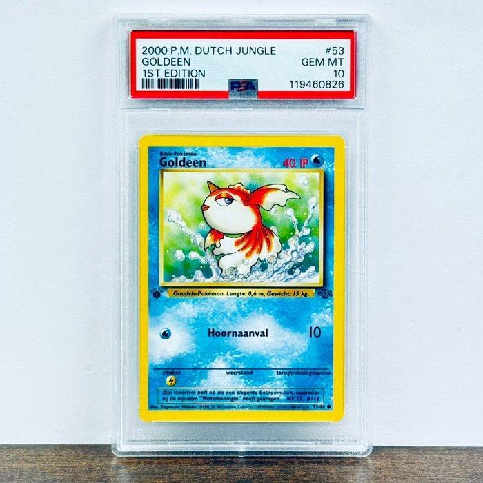 Pokémon Graded card - 1st Edition Jungle - Goldeen 53 -, Hobby en Vrije tijd, Verzamelkaartspellen | Pokémon