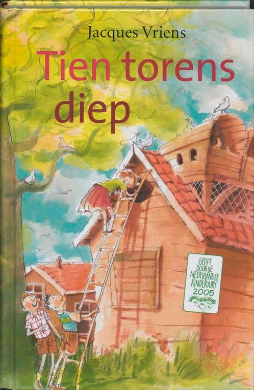Tien torens diep 9789026998003 Jacques Vriens, Boeken, Kinderboeken | Jeugd | 10 tot 12 jaar, Gelezen, Verzenden