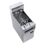 Combisteel Friteuse | 25L | 400V | Aftapkraan | Digitaal | 4, Ophalen of Verzenden, Nieuw in verpakking