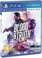 PlayStation 4 : Blood & Truth (PS VR) (PS4), Spelcomputers en Games, Zo goed als nieuw, Verzenden