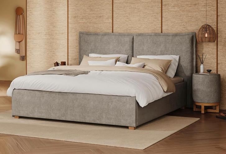 Gestoffeerd Bedframe Capella Cuscino | Swiss Sense, Huis en Inrichting, Slaapkamer | Bedden, Nieuw, Verzenden