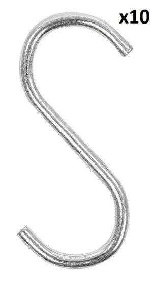 S-haak diameter 4mm 6cm x10 stuks beschikbaar voor biedingen