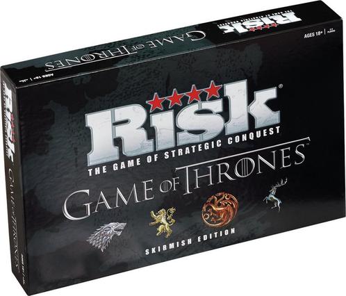 Risk - Game of Thrones Skirmish edition, Hobby en Vrije tijd, Gezelschapsspellen | Bordspellen, Vijf spelers of meer, Zo goed als nieuw
