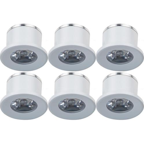Voordeelpak LED Veranda Spot Verlichting 6 Pack - Velvalux -, Huis en Inrichting, Lampen | Spots, Plafondspot of Wandspot, Nieuw