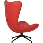 Leren draaifauteuil Soul - Toledo Ferrari (felrood) -, Huis en Inrichting, Bohemian, Modern, Scandinavisch, Nieuw, Ophalen of Verzenden